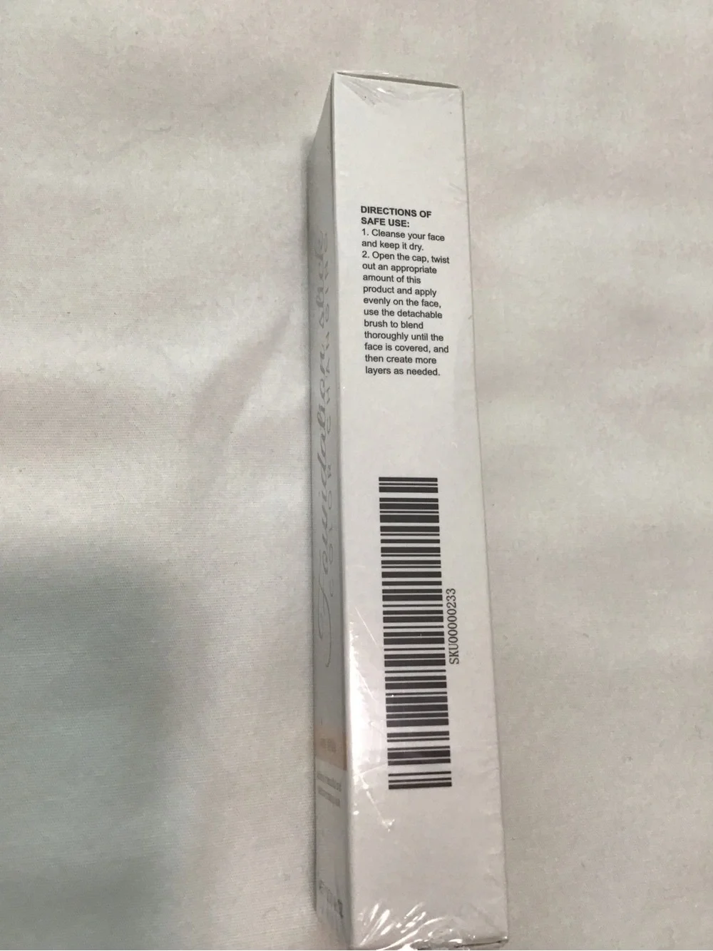 No Label ivory white